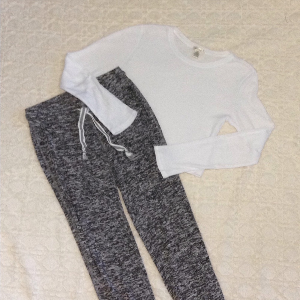 Aeropostale heather gray joggers size xs